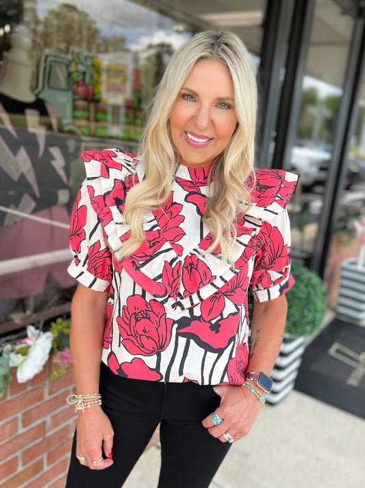 Fab Floral Top