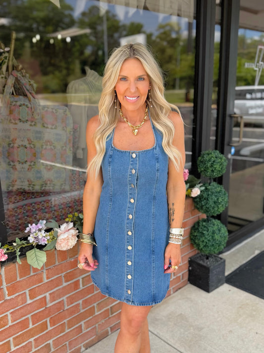 Ella Denim Dress