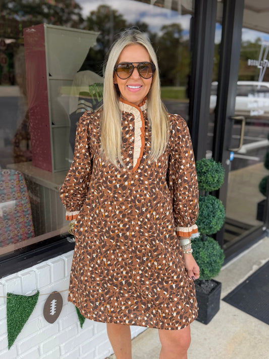 Lenna Leopard Dress