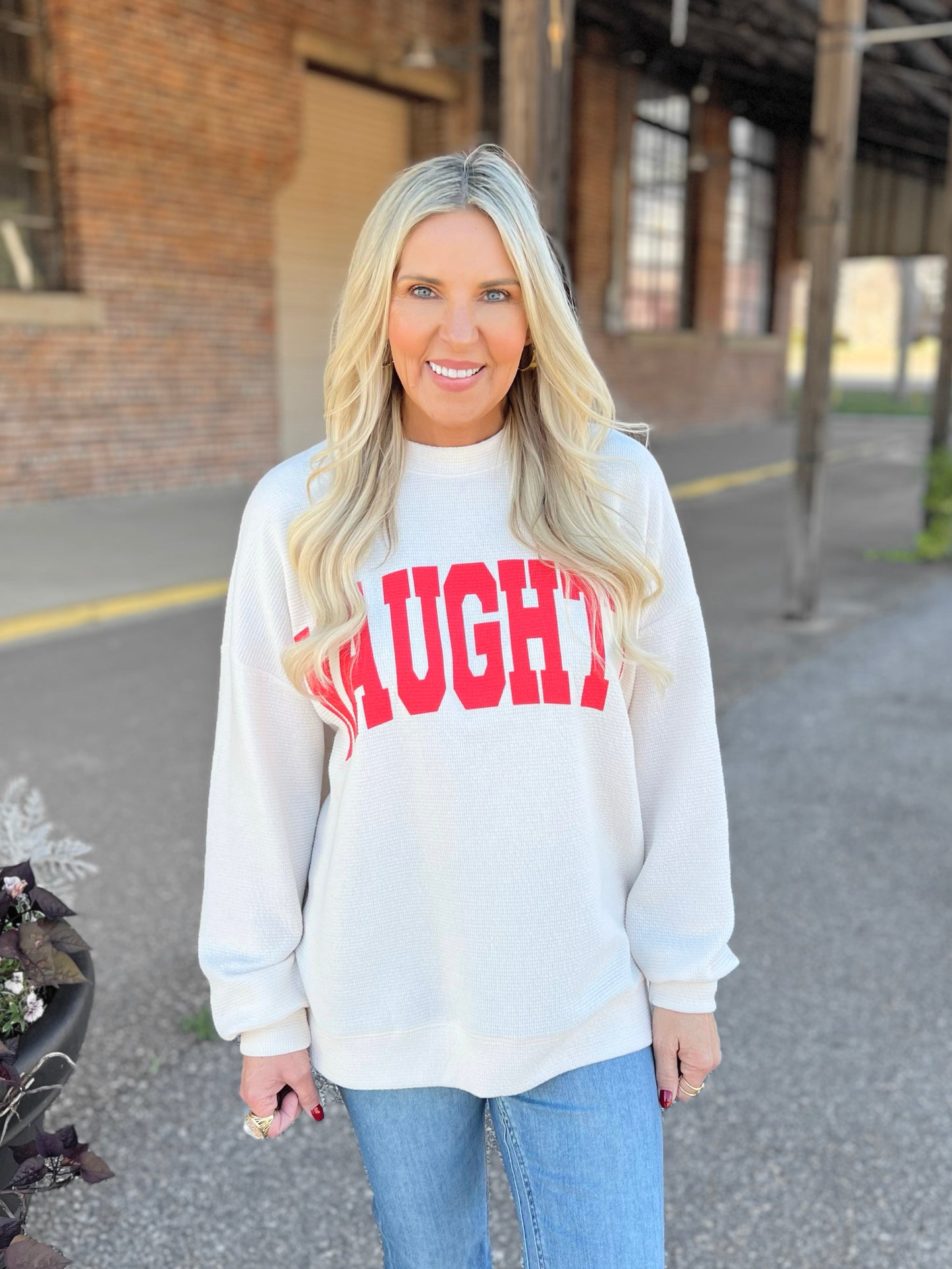 Naughty Cloudy Knit Top