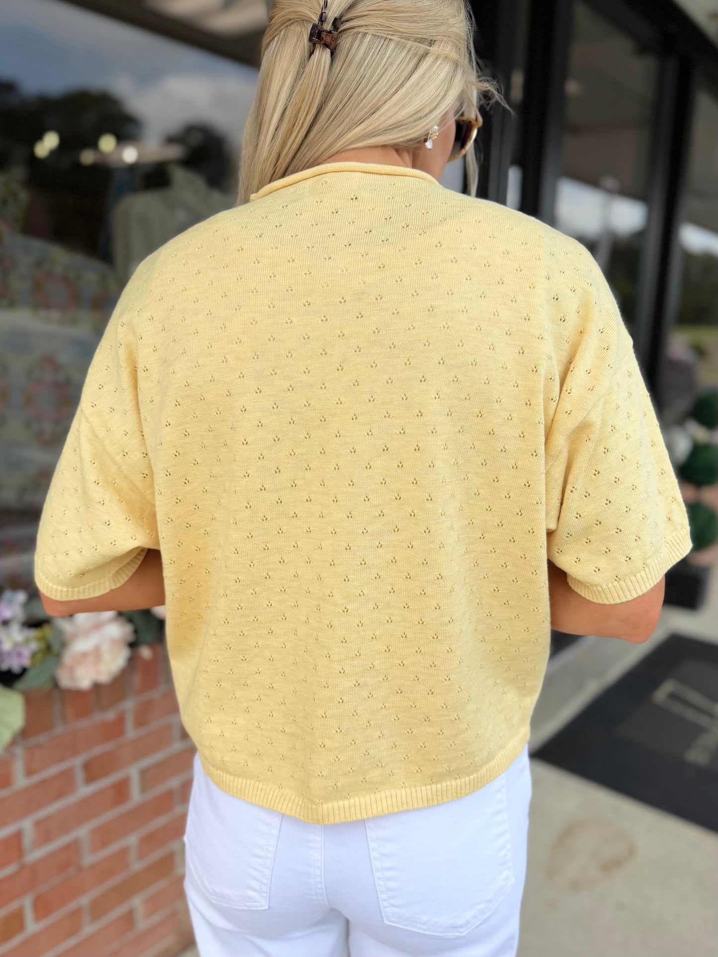 Annalise Short Sleeve Top