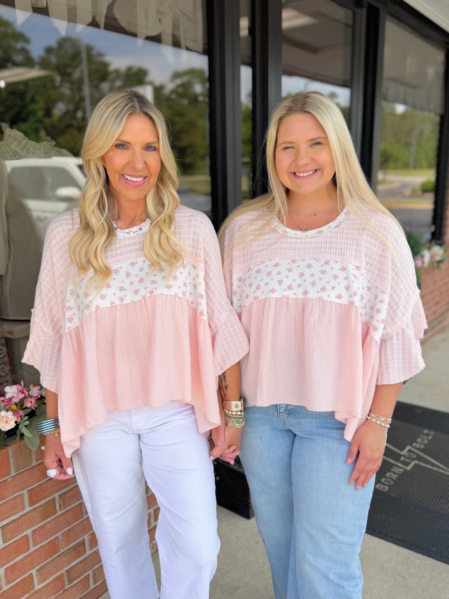 Floral Panel Top