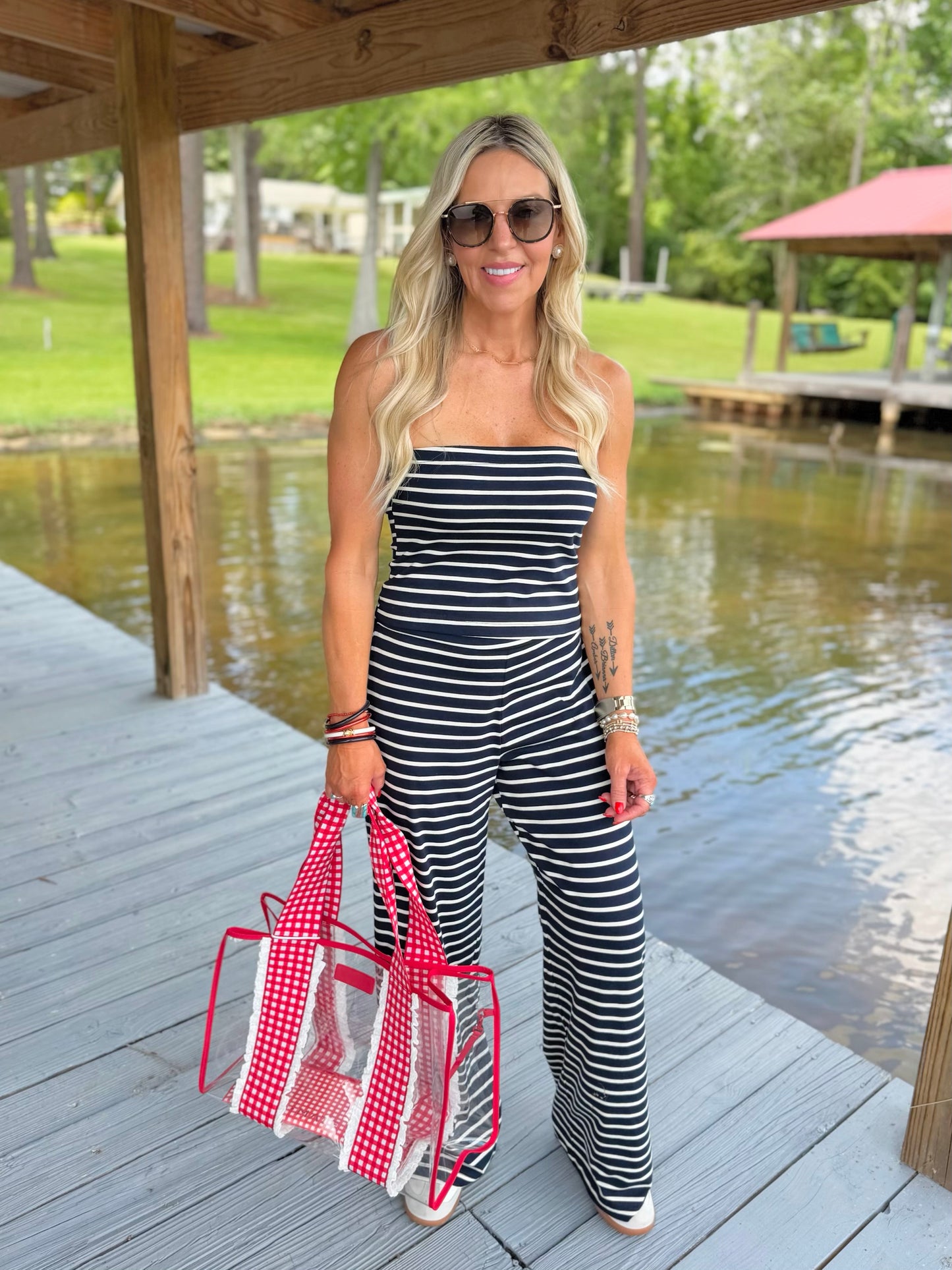 Natalie Stripe Set