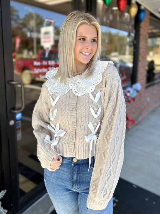 Marion Cable Knit Sweater