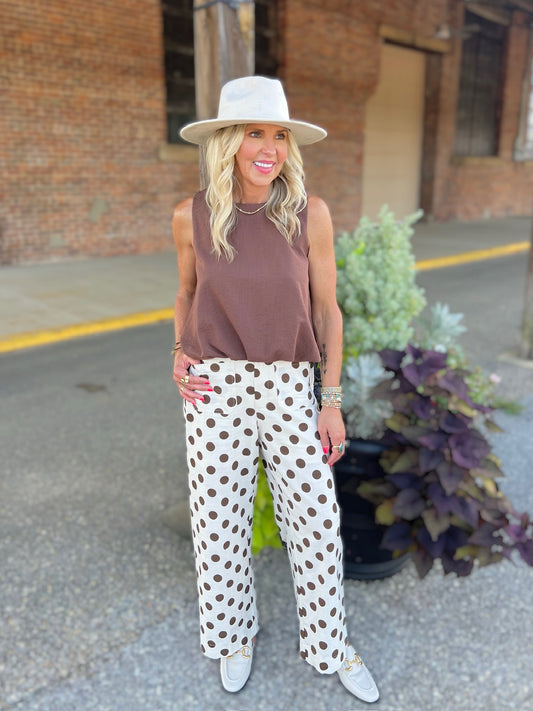 Polka Dot Pants