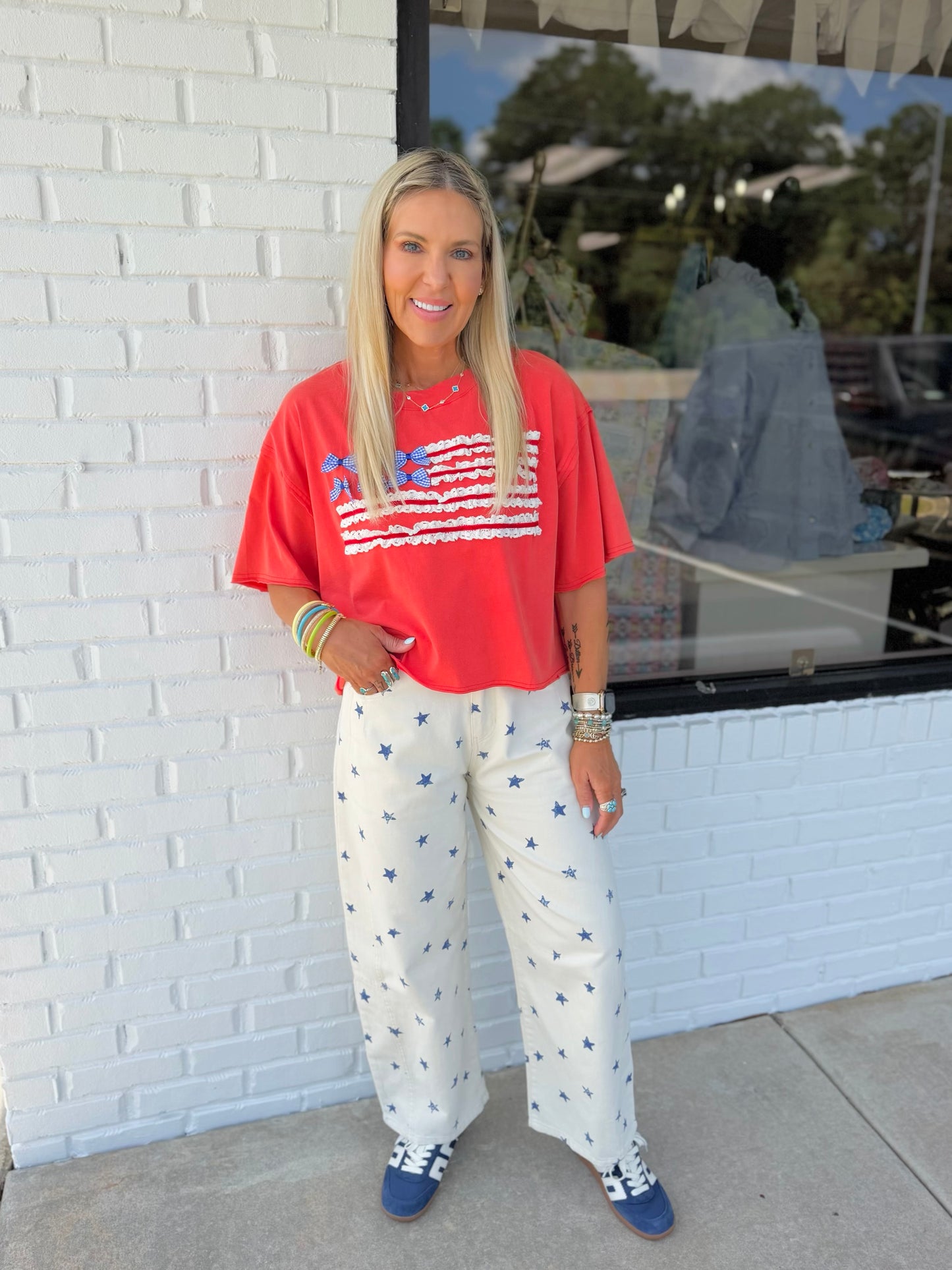 Star Barrel Pants