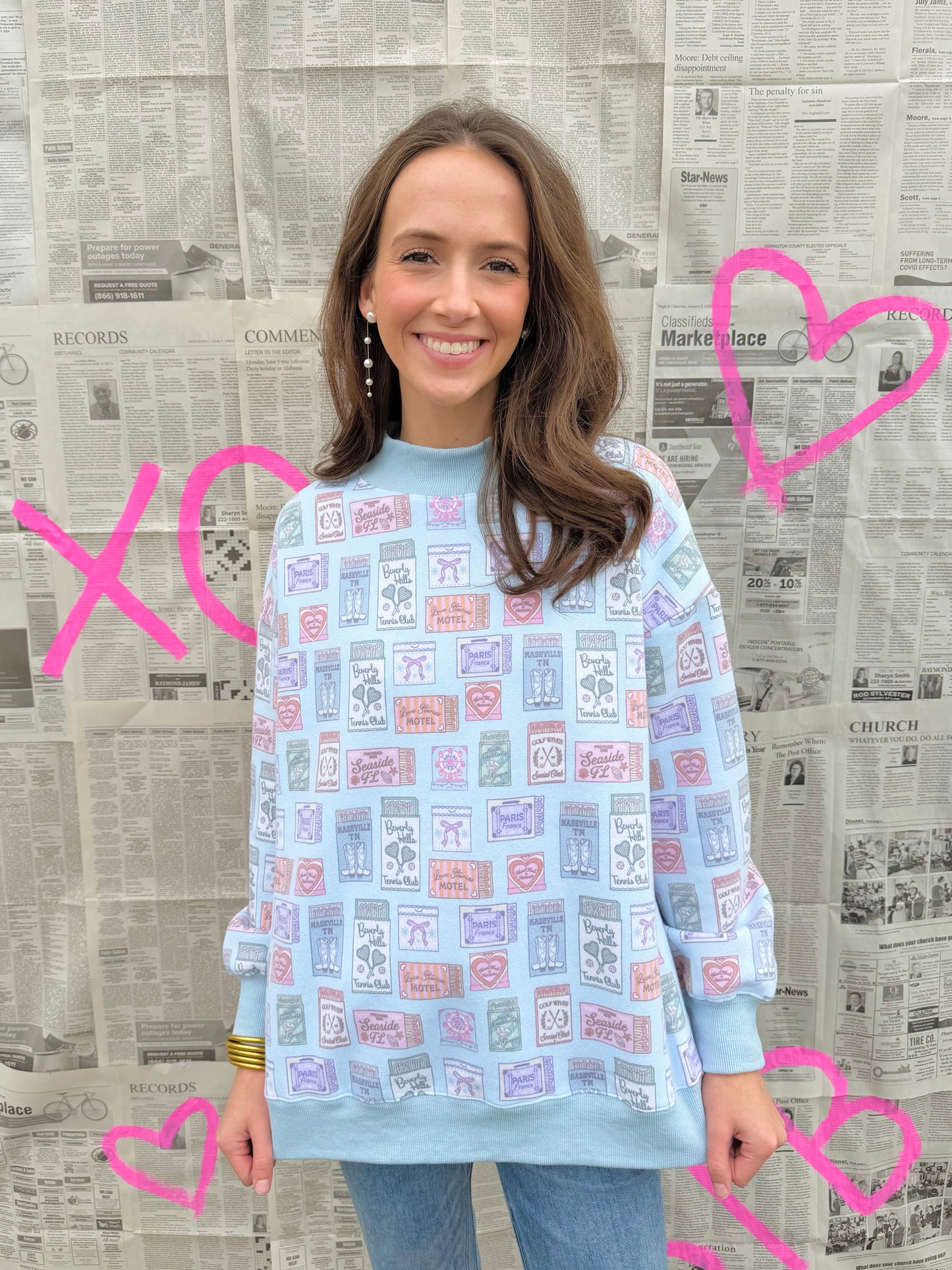 Traveling Matchbook Sweatshirt