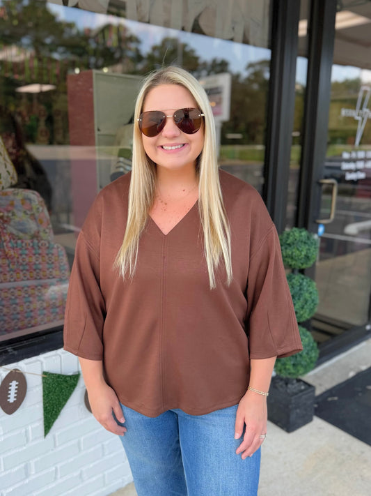 Callie Solid Top