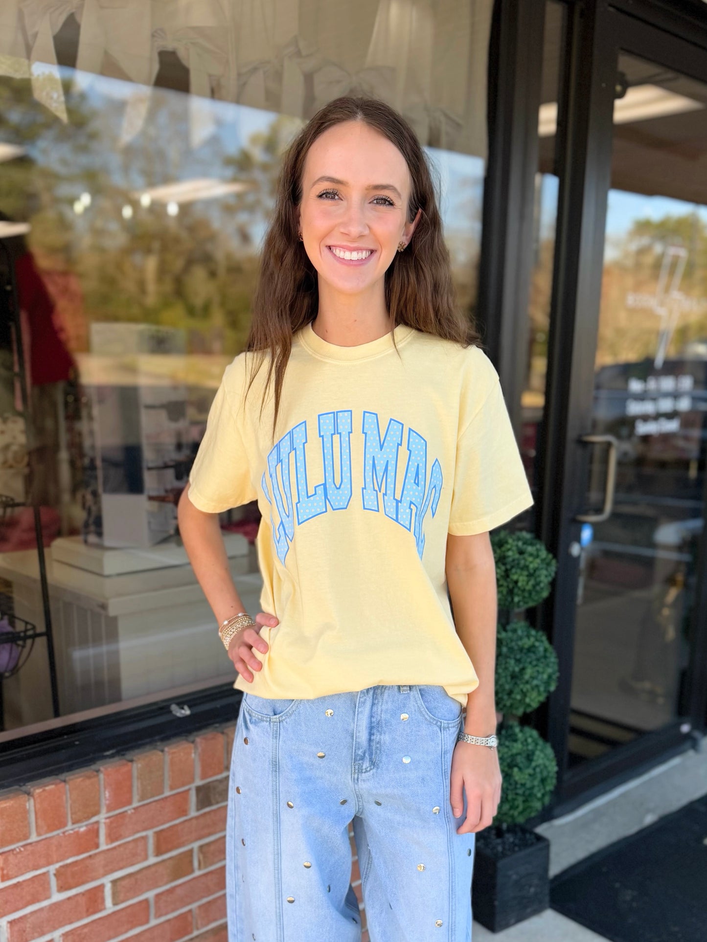 LULU MAC: Butter Polka Dot Tee