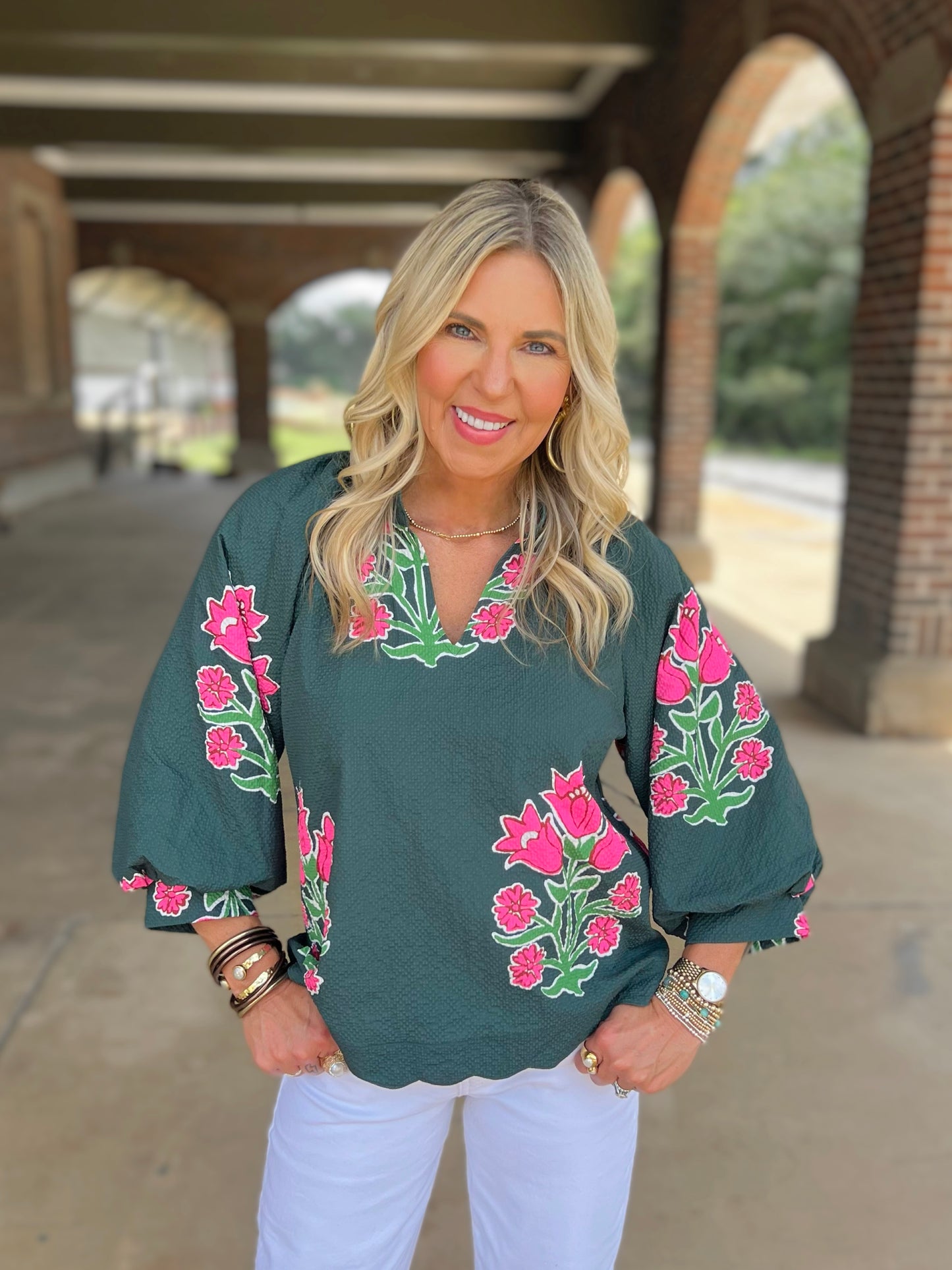 Fall Flower Top