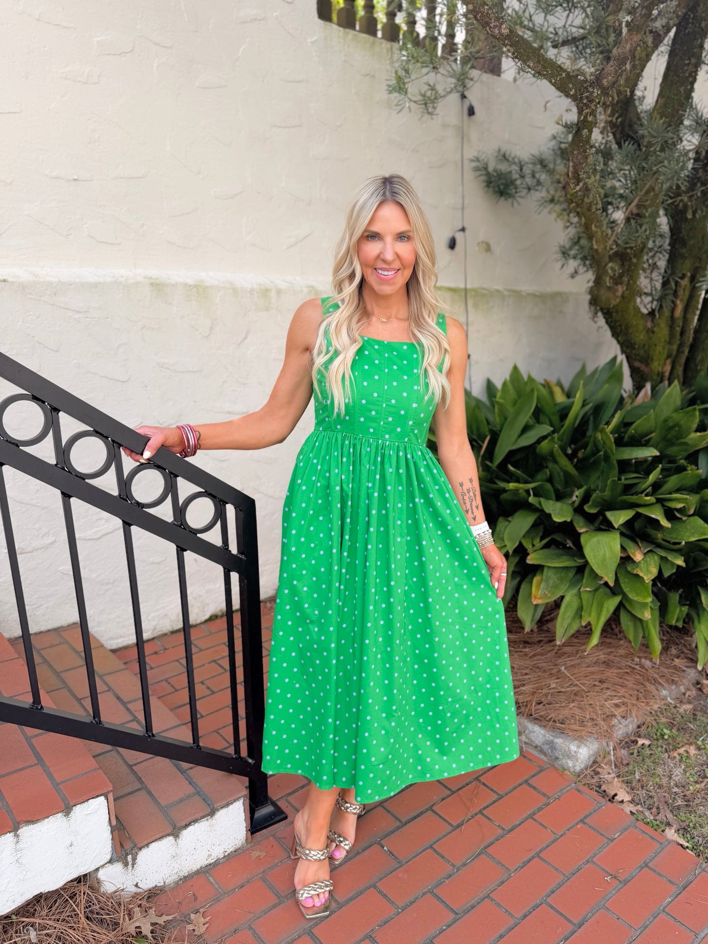 Layla Polka Dot Dress