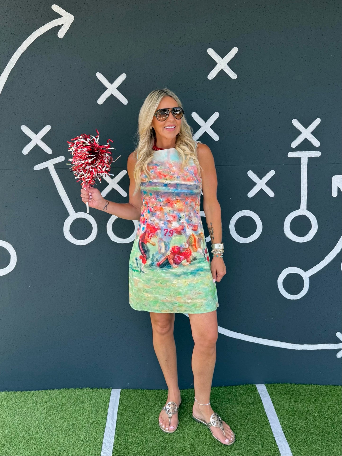 Abstract Football Dress