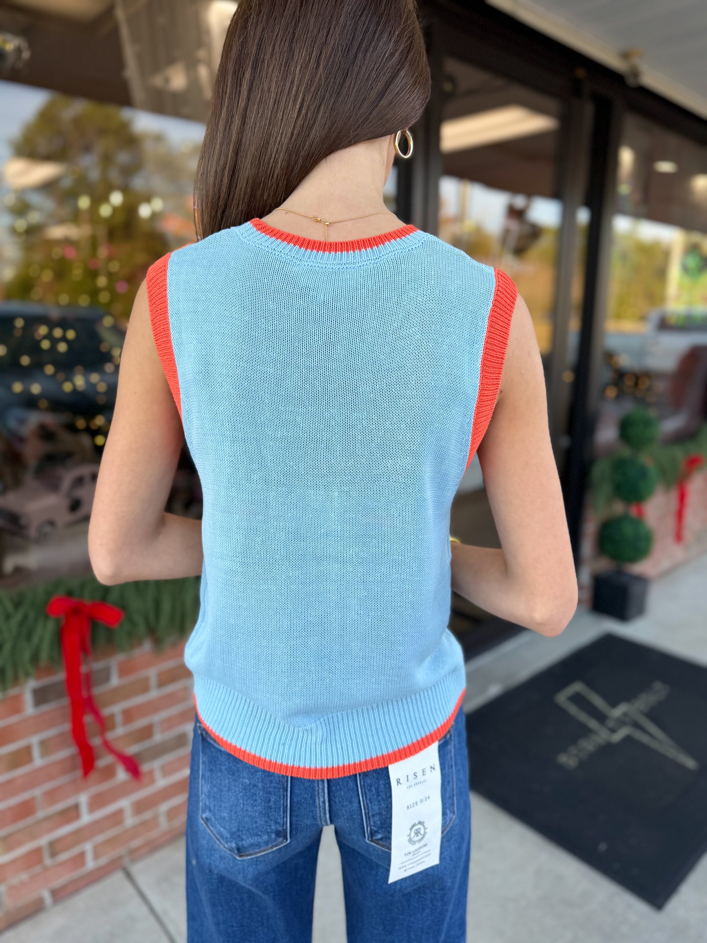 Fish Sweater Vest