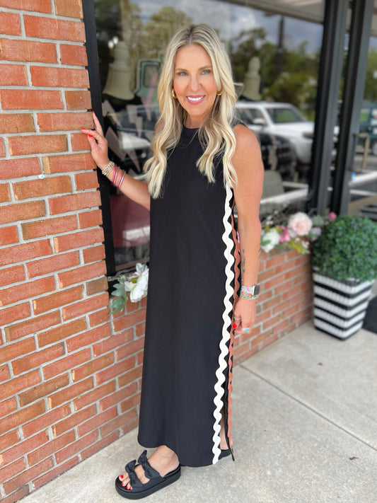 Ric Rac Maxi Dress