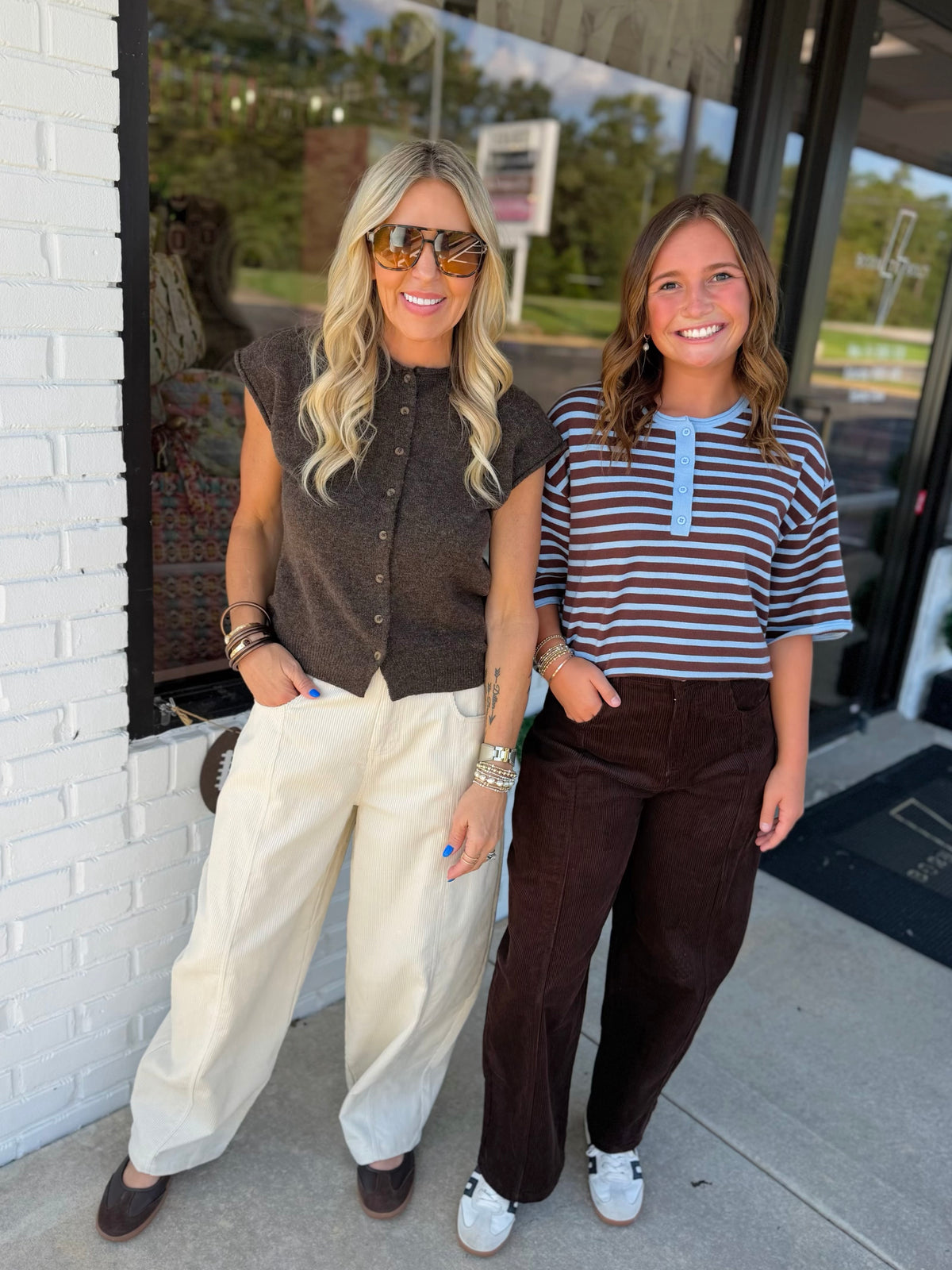 Corduroy Barrel Pants