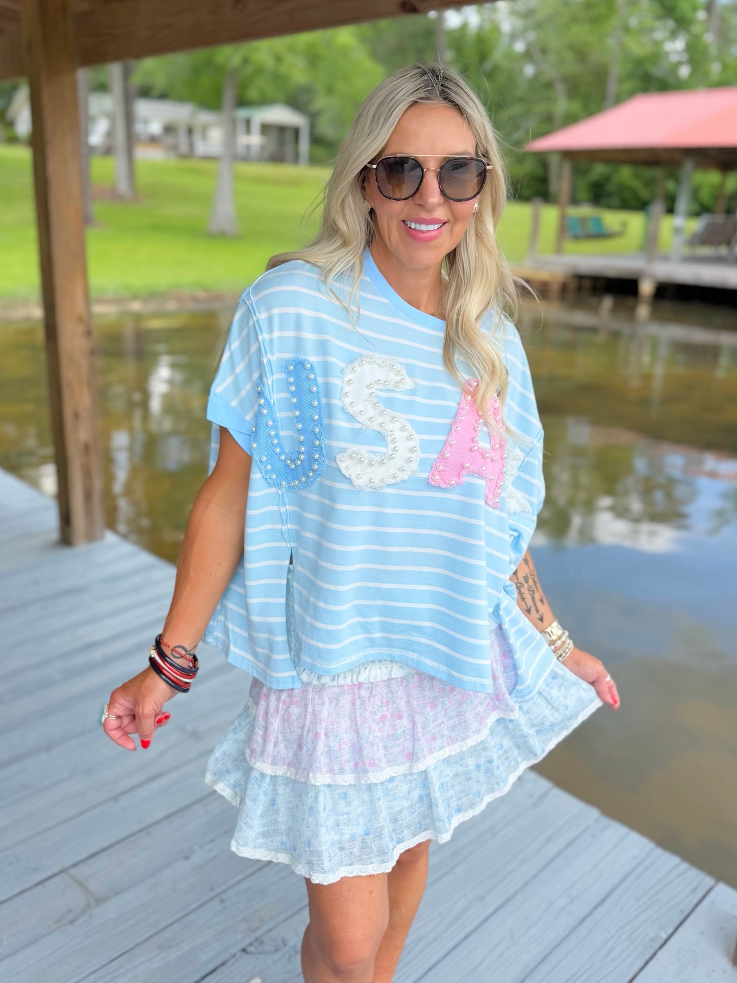 Pearl USA Top