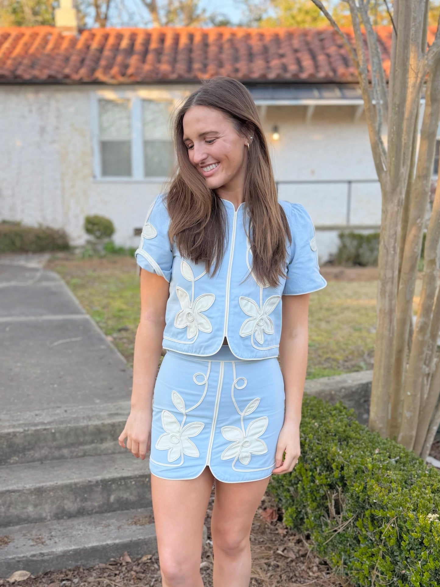 Annie Floral Top
