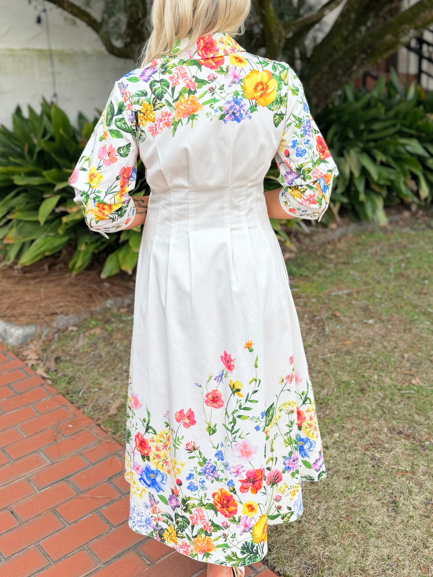 Enchanted Floral Dress