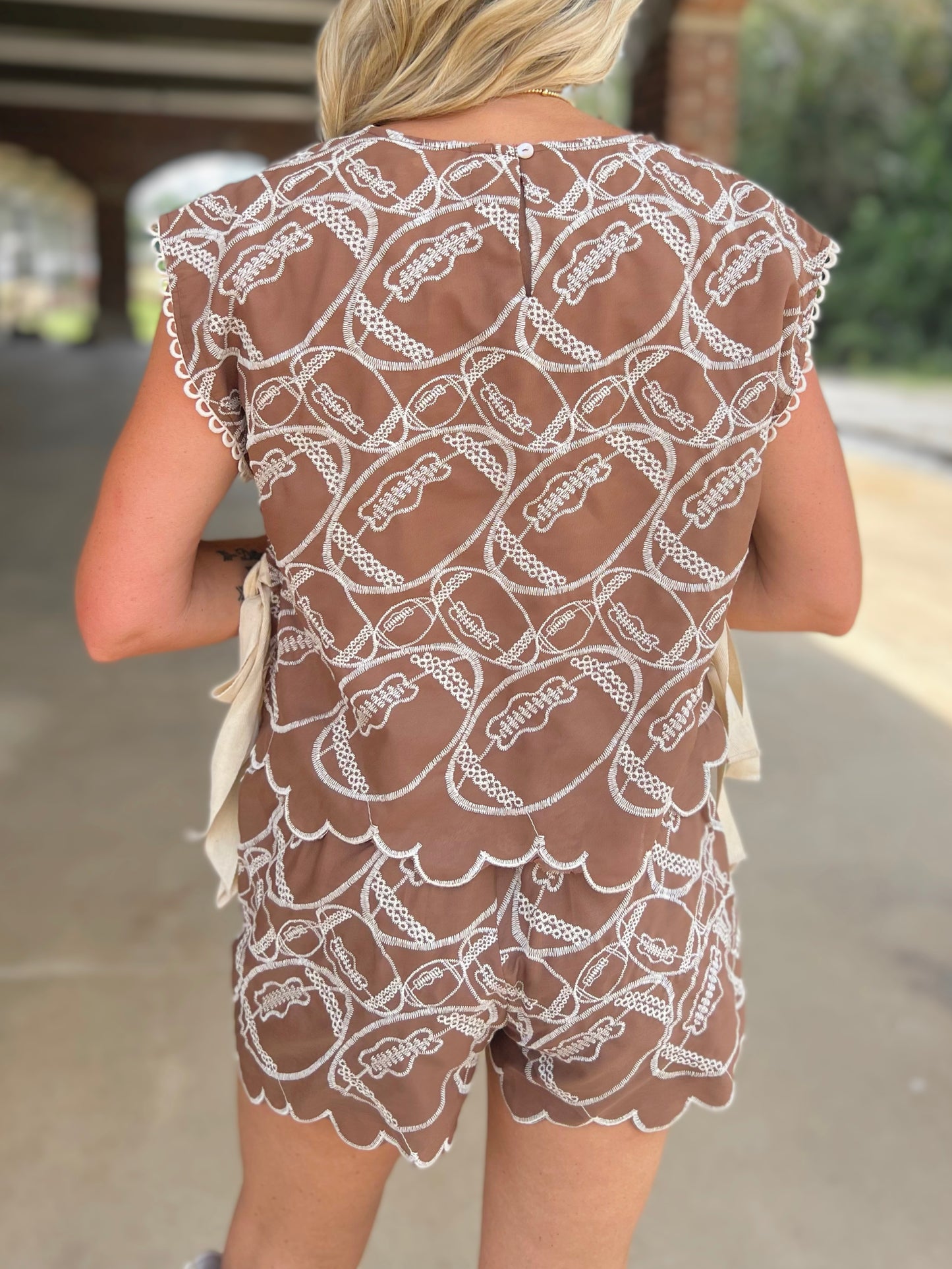 Football Embroidered Set