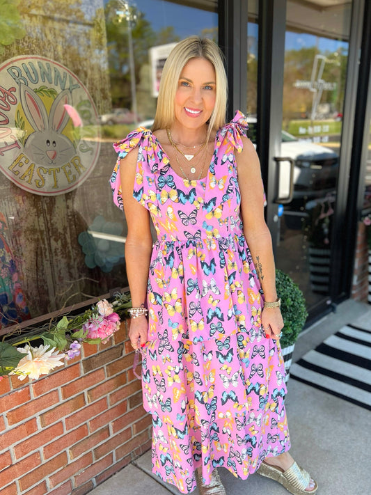 Drew Feelin Butterflies Dress