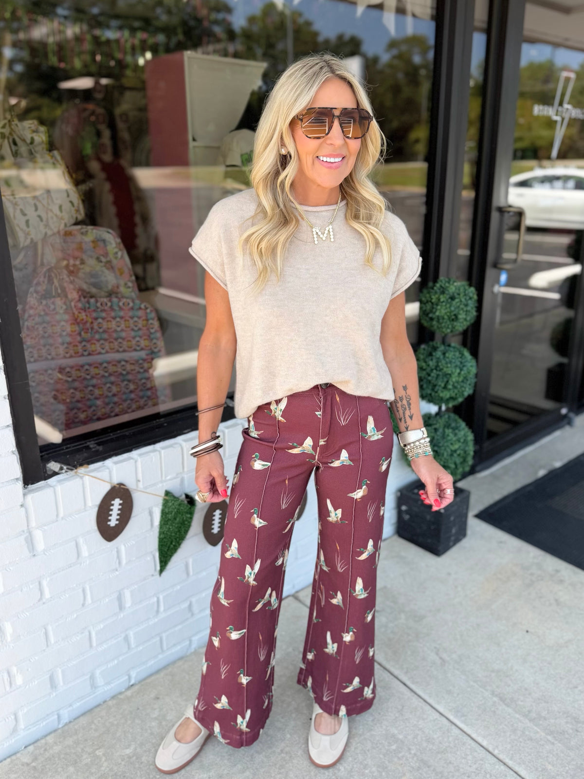 Mallard Wide Leg Jeans
