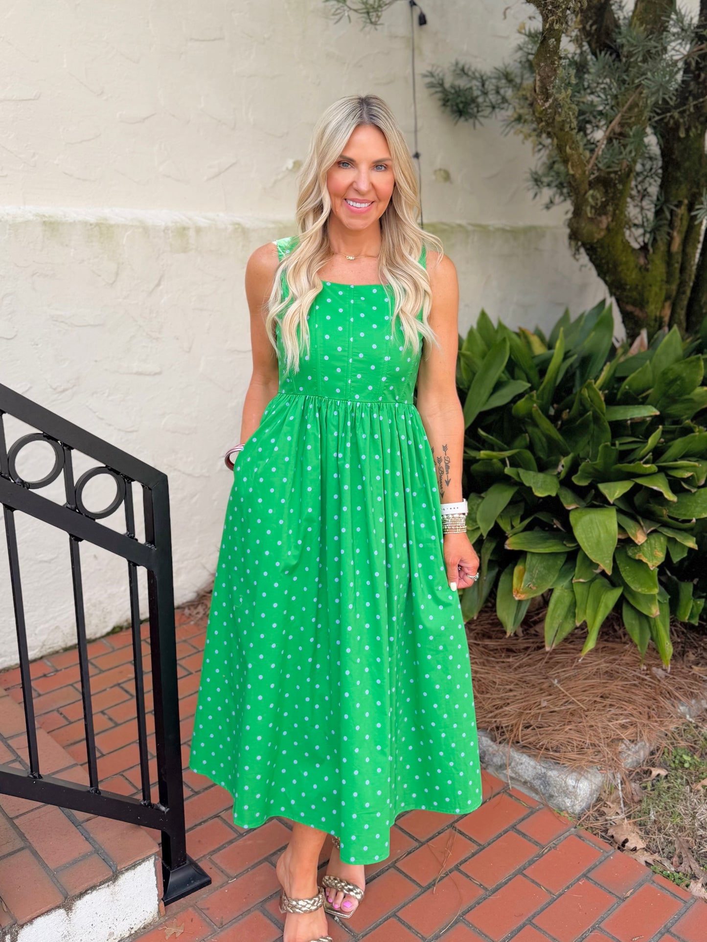 Layla Polka Dot Dress