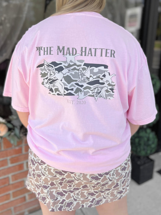 Mad Hatter Duck Camo Tee