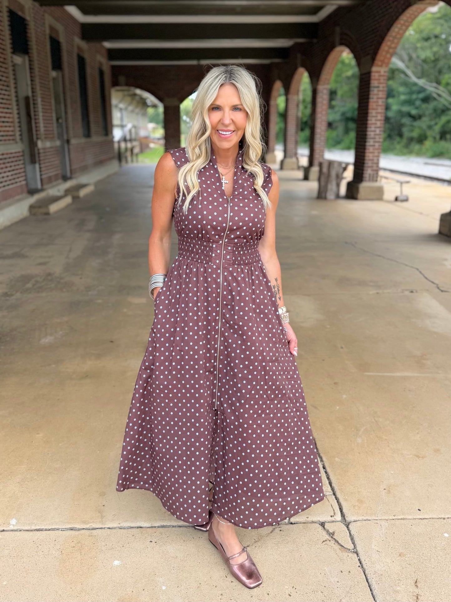 Charli Polka Dot Dress