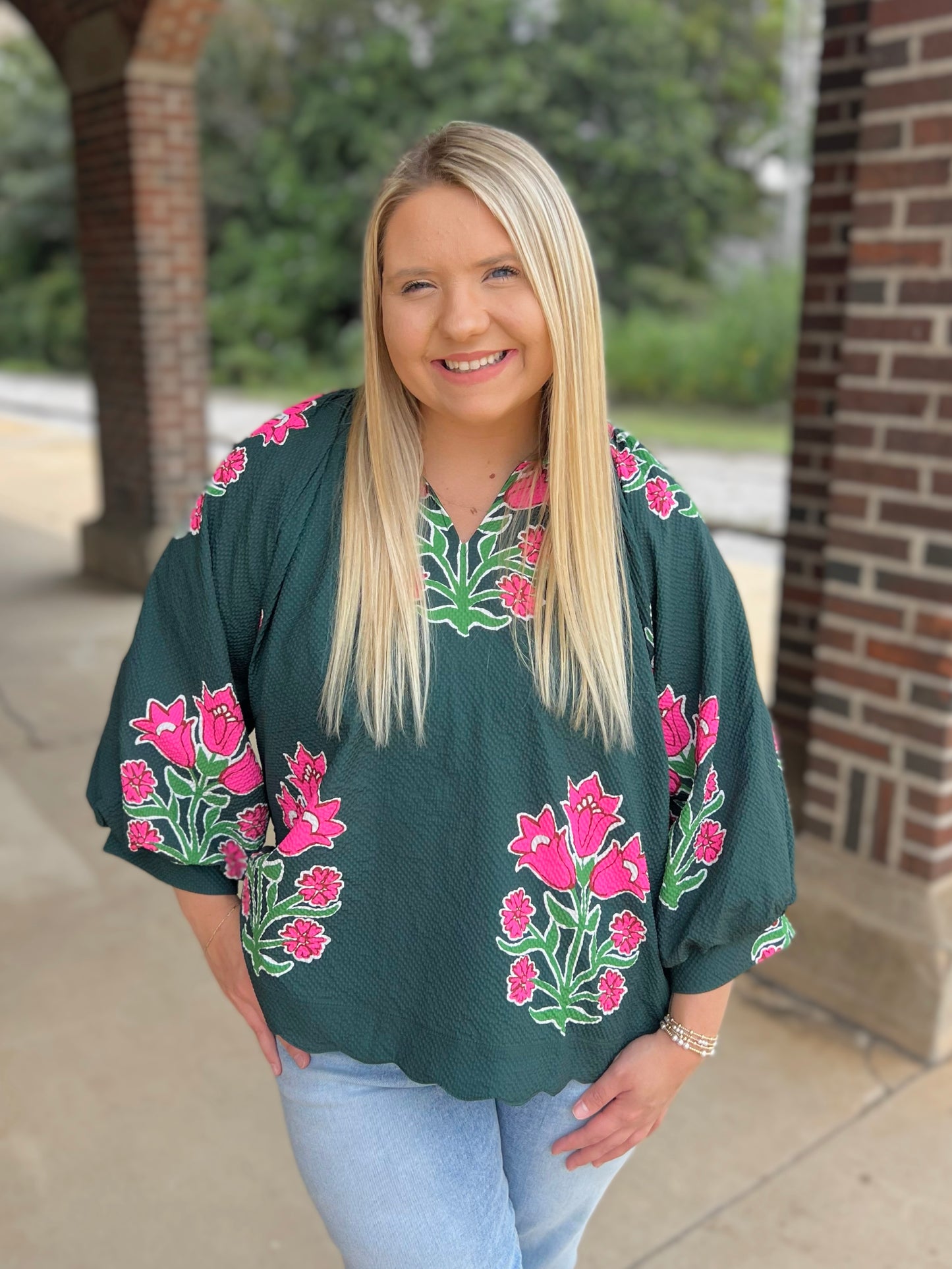 Fall Flower Top