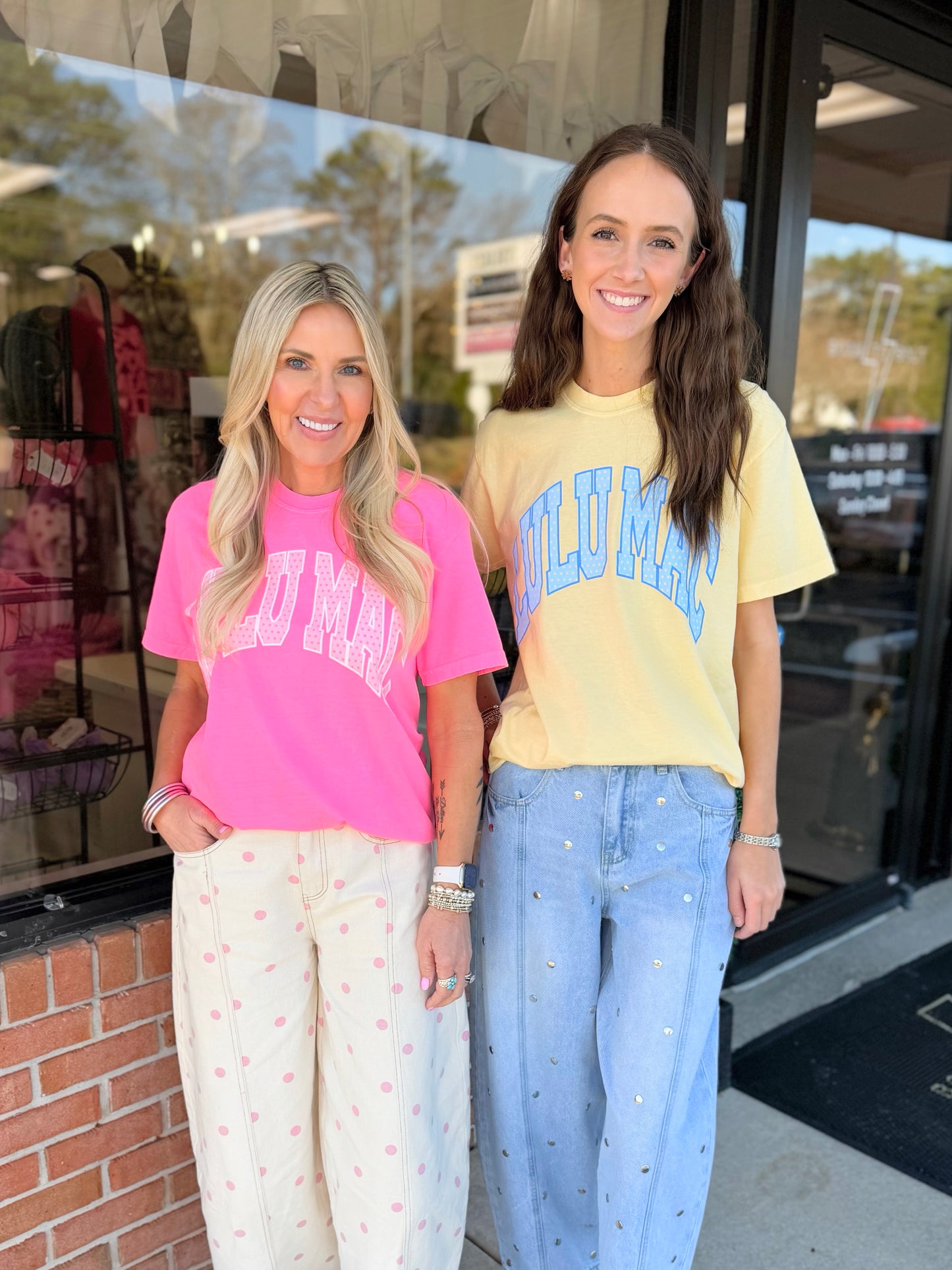 LULU MAC: Butter Polka Dot Tee