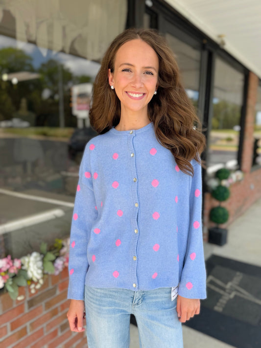 Polka Dot Cardigan