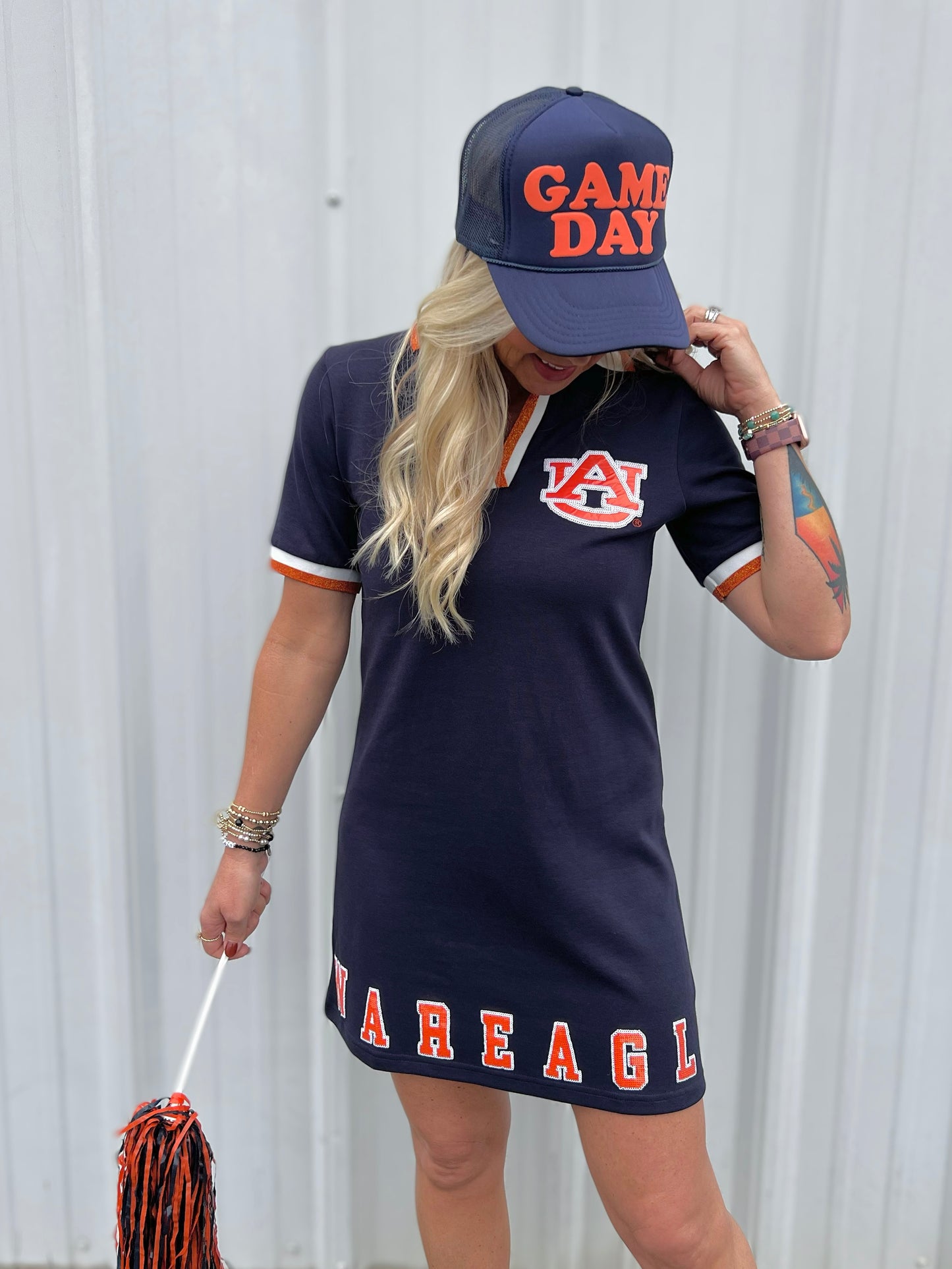 Auburn BC Club Dress with Aubie Logo