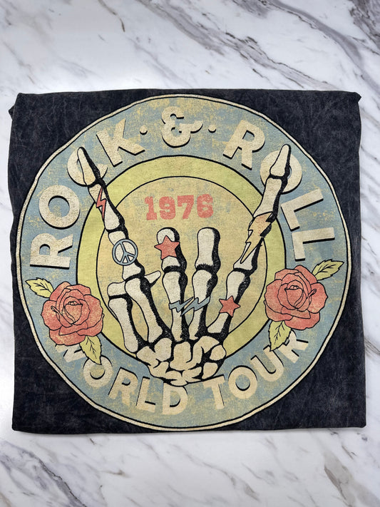 Rock & Roll World Tour Graphic Tee