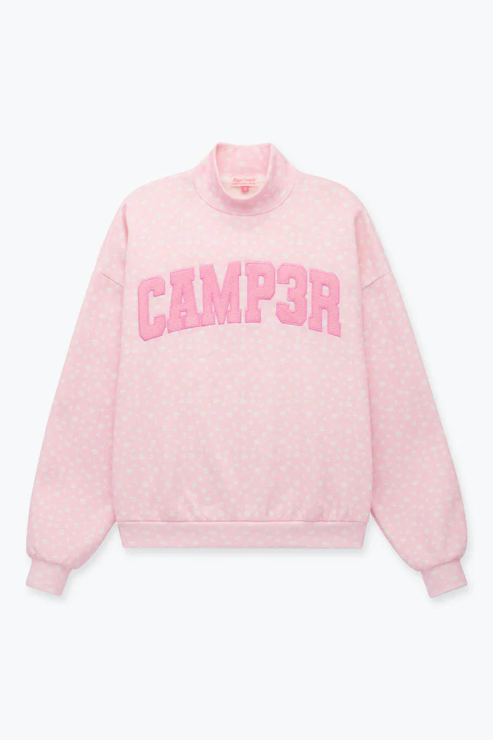 HC Ditsy Daisy Mock Neck Sweatshirt