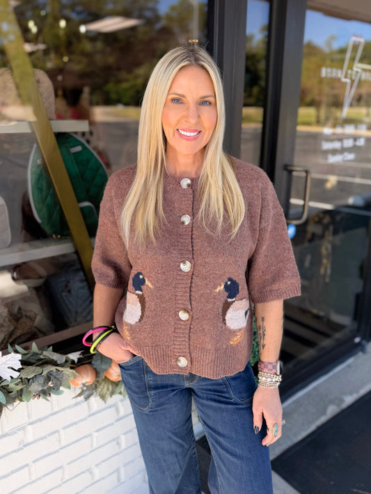 Mallard Button Up Cardigan