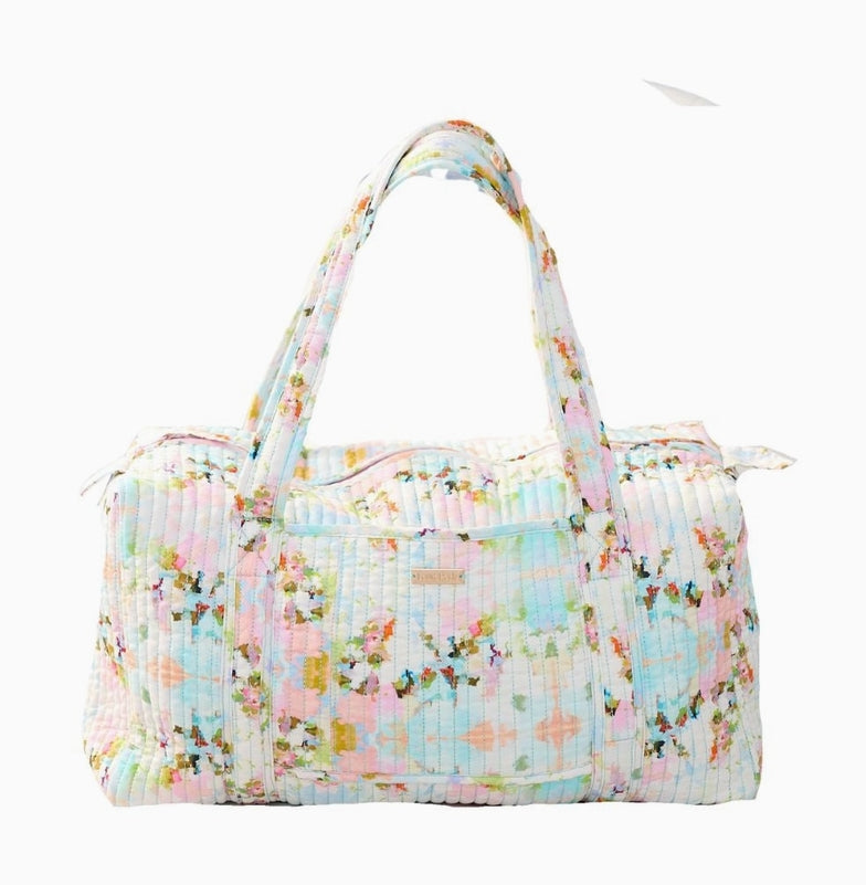 Laura Park Quilted Signature Duffle Bag