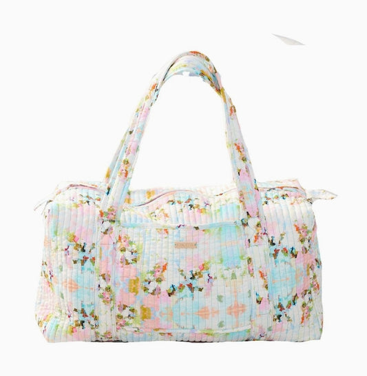 Laura Park Quilted Signature Duffle Bag
