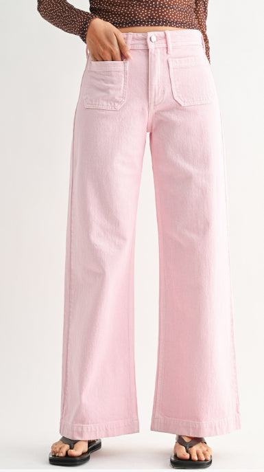 Micro Patch Pocket Jeans