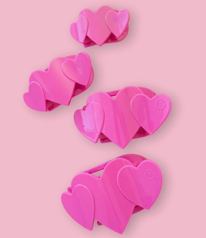 Teleties: Heart to Heart Flat Clip