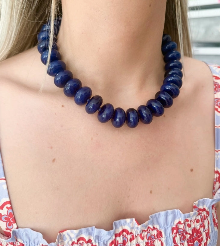 Bailey Chunky Beaded Necklace