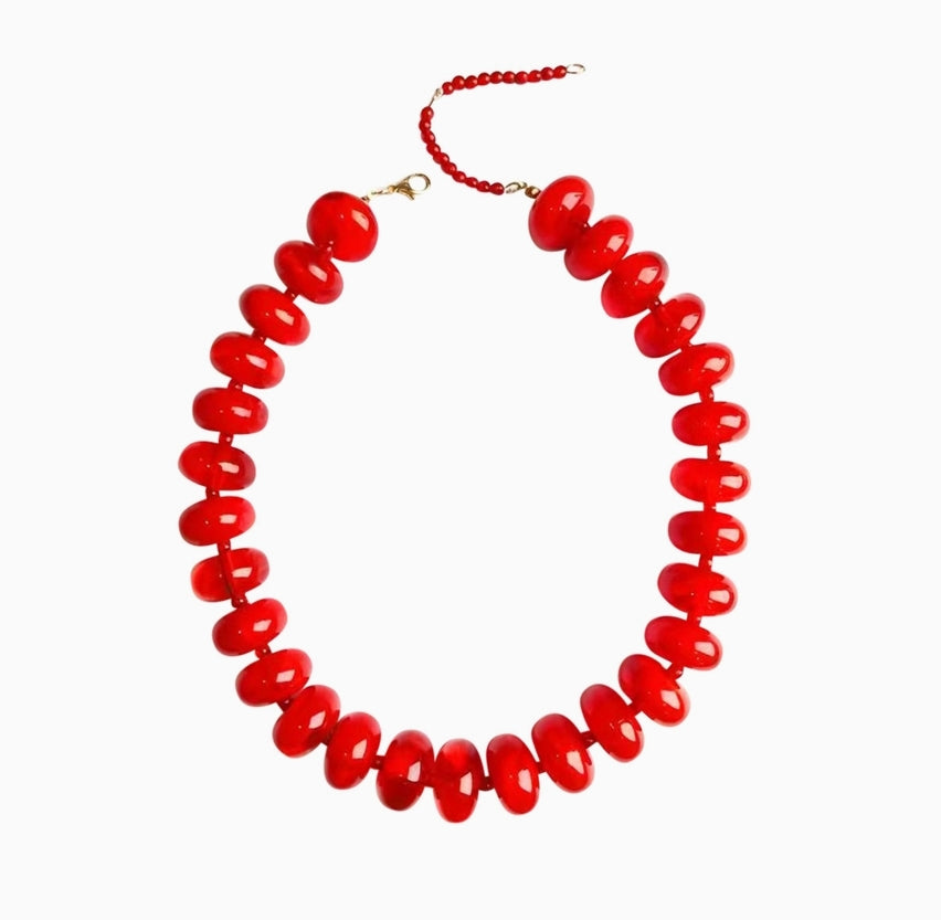 Bailey Chunky Beaded Necklace