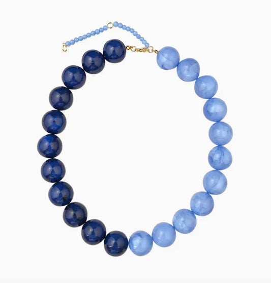 Wrenley Two-Toned Beaded Necklace