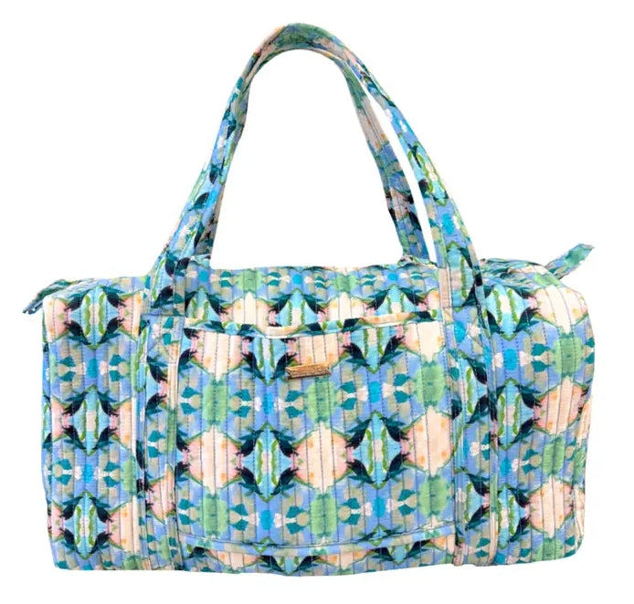 Laura Park Quilted Signature Duffle Bag