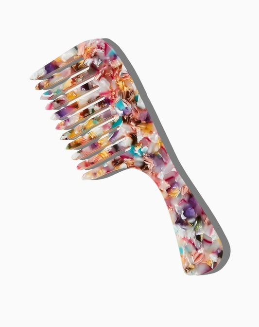 Wide Tooth Handle Hair Comb
