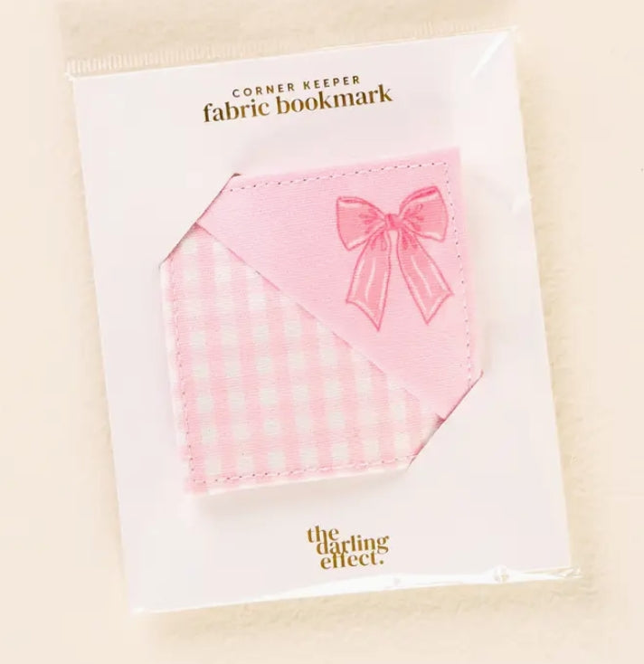 Corner Keeper Fabric Bookmark