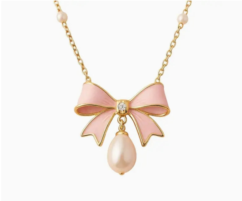 Brianna Cannon Bow Necklace