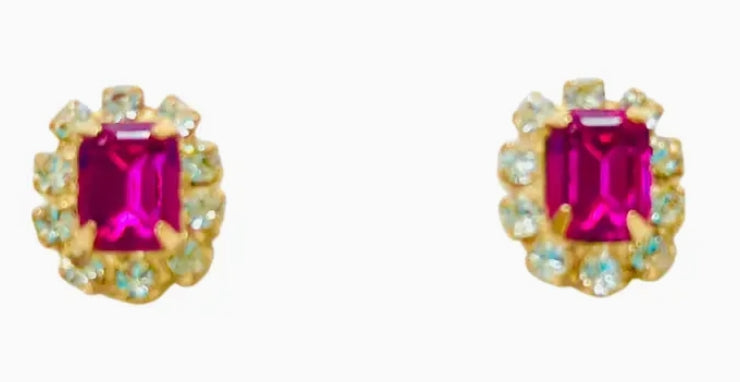 Pink Reef Petite Stud