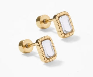 Screwback Stud Earrings