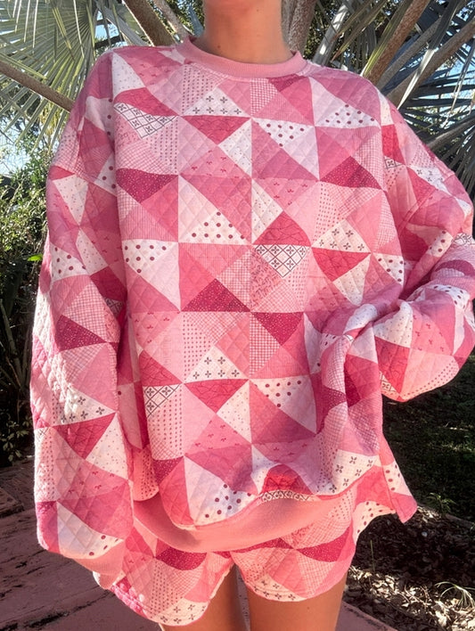 Gemma Quilted Patchwork Set