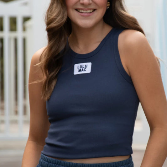 LULU MAC Tank: Navy